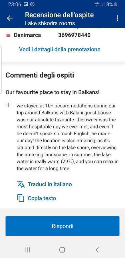 Balani Restorant Fronte *